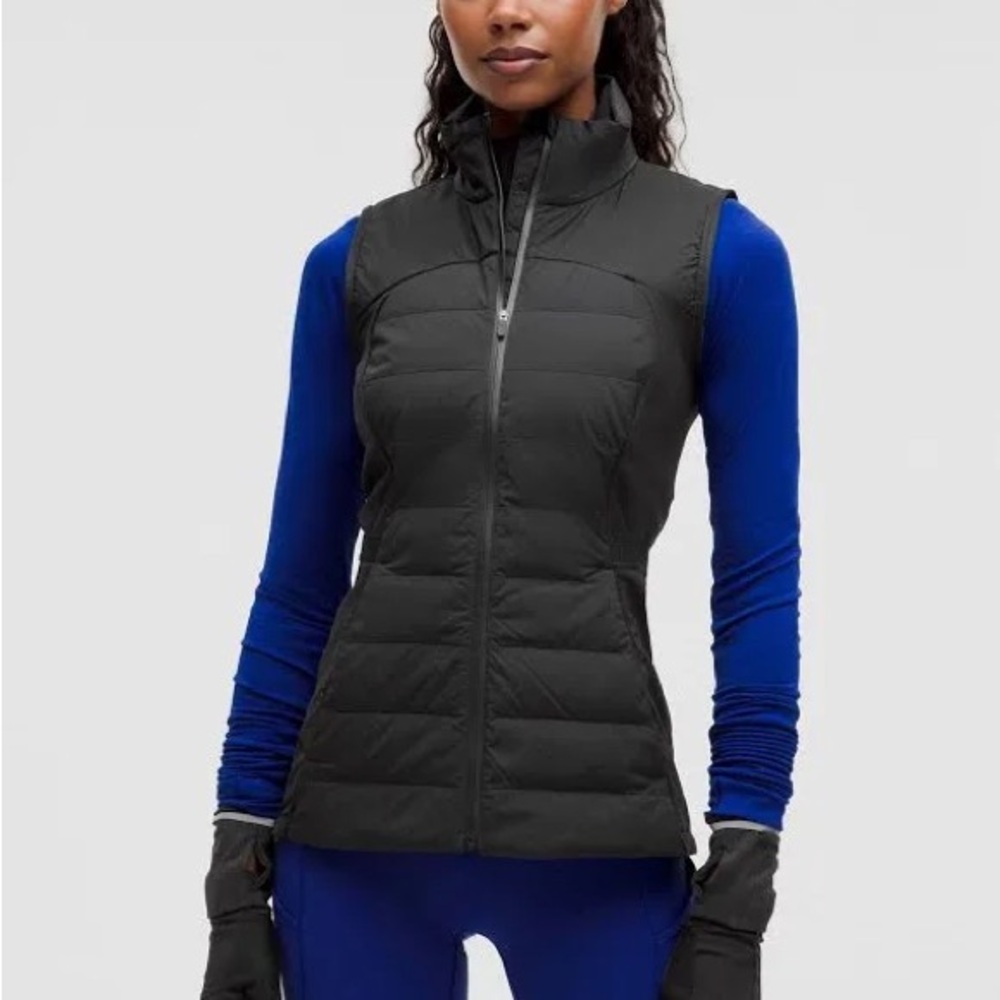 LULULEMON WOMENS DOWN FOR IT ALL PUFFER VEST BLACK (8)